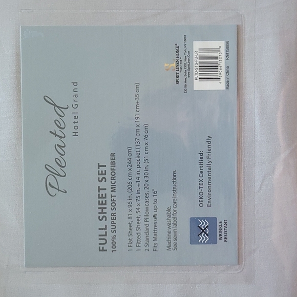 New in Package  Full Sheet Set - Picture 3 of 4